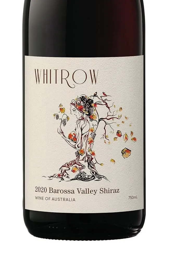 A bottle of Whitrow 2020 Barossa Valley Shiraz